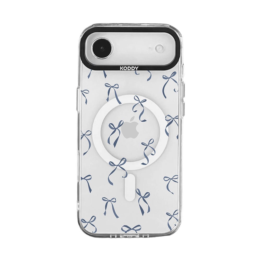 Tiny Navy Bows iPhone Case