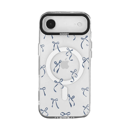 Tiny Navy Bows iPhone Case