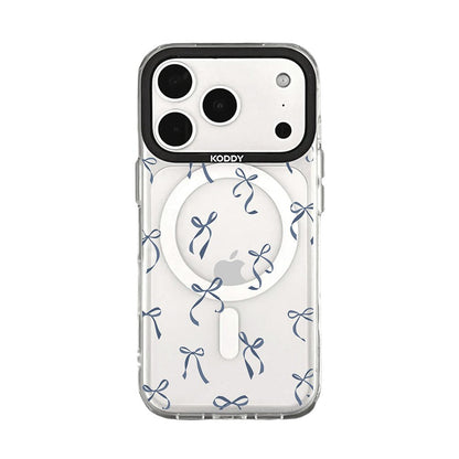 Tiny Navy Bows iPhone Case