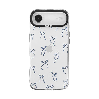 Tiny Navy Bows iPhone Case