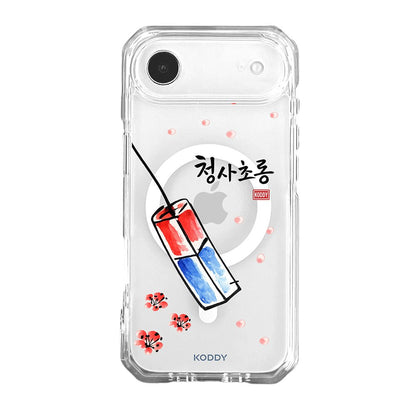 Traditional Korean Cheongsachorong Lantern Cherry Blossom Phone Case