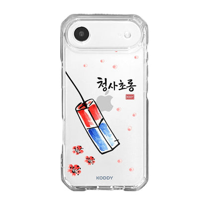Traditional Korean Cheongsachorong Lantern Cherry Blossom Phone Case-KODDY aesthetic iphone case UK