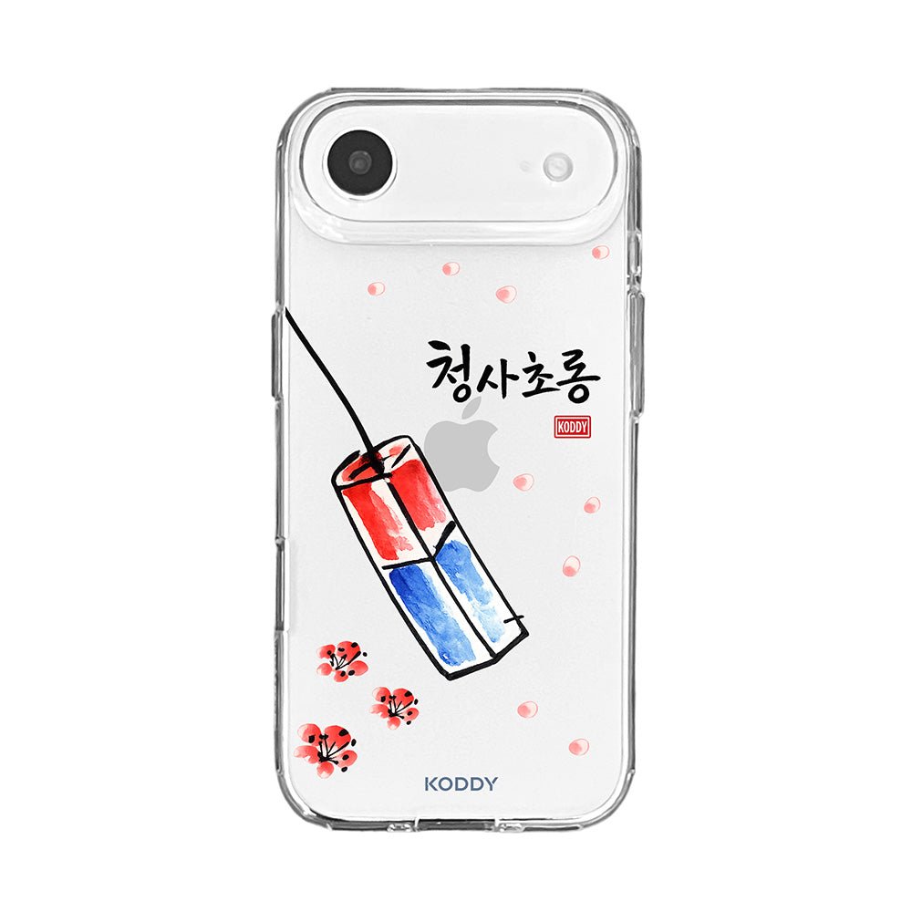 Traditional Korean Cheongsachorong Lantern Cherry Blossom Phone Case-KODDY aesthetic iphone case UK