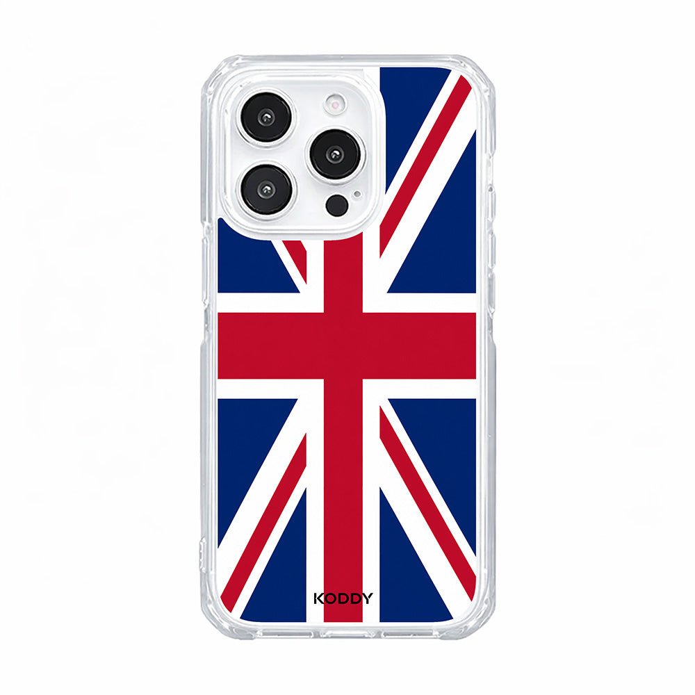 UK Union Jack Clear Phone Case-KODDY aesthetic iphone case UK