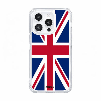 UK Union Jack Clear Phone Case-KODDY aesthetic iphone case UK
