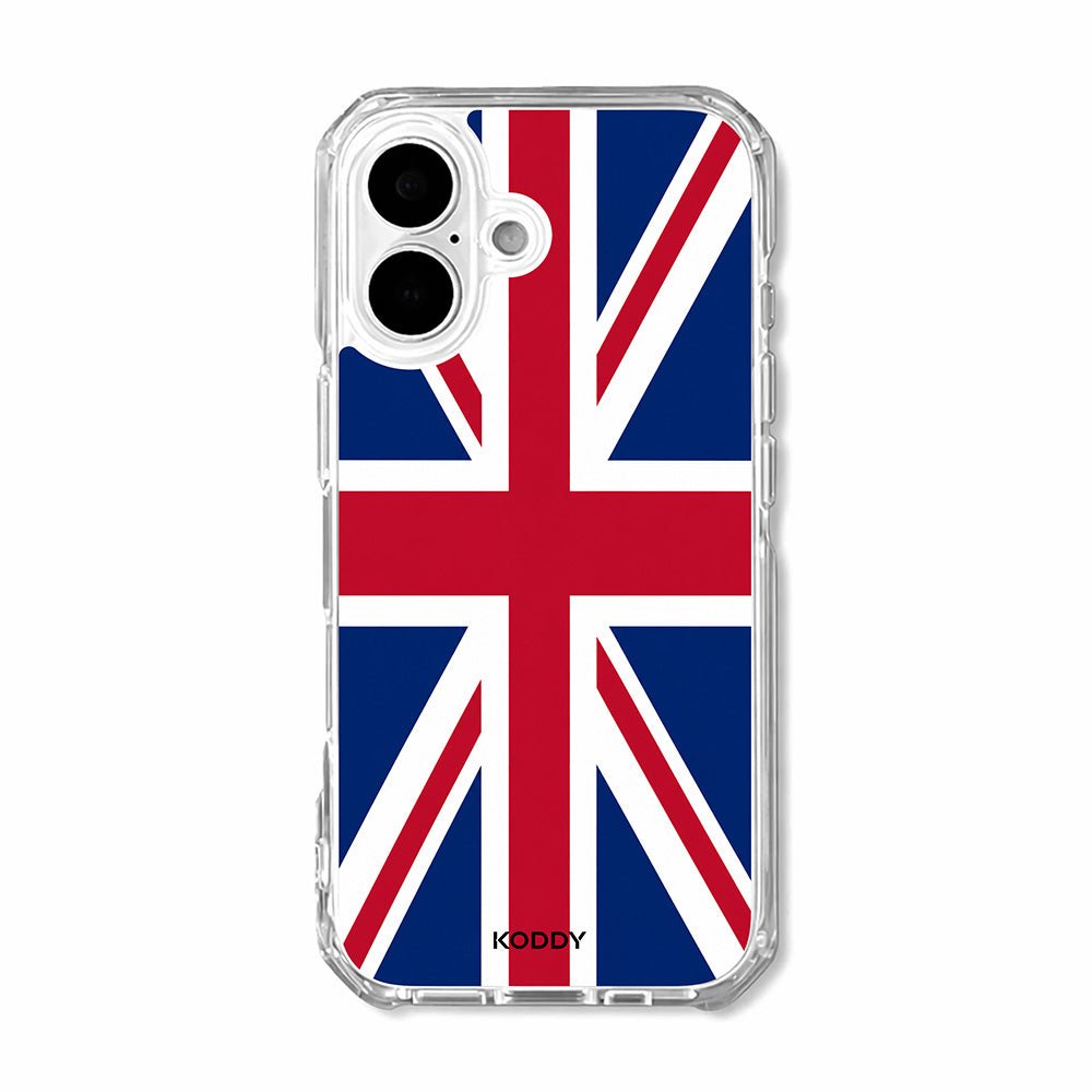 UK Union Jack Clear Phone Case-KODDY aesthetic iphone case UK