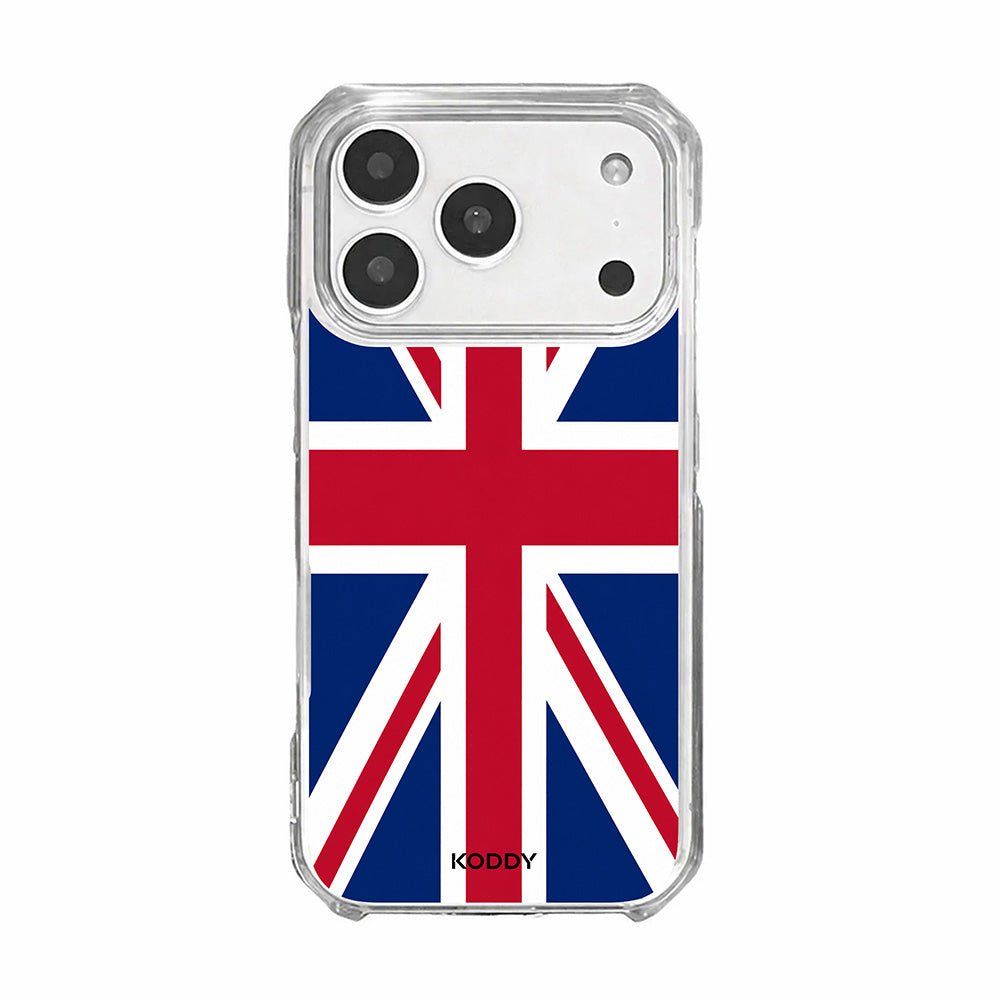 UK Union Jack Clear Phone Case-KODDY aesthetic iphone case UK