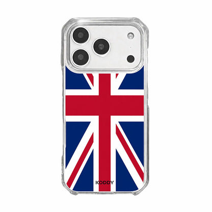 UK Union Jack Clear Phone Case-KODDY aesthetic iphone case UK