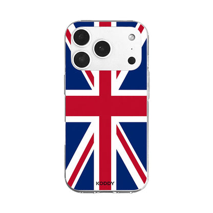 UK Union Jack Clear Phone Case-KODDY aesthetic iphone case UK