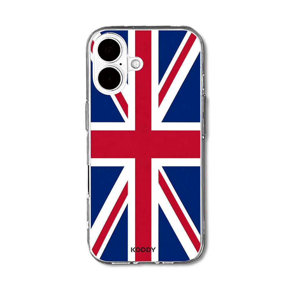 UK Union Jack Clear Phone Case-KODDY aesthetic iphone case UK