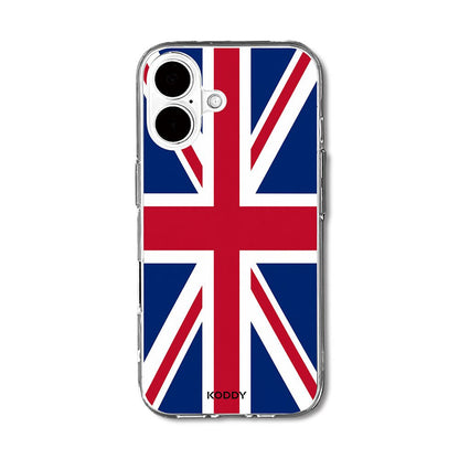 UK Union Jack Clear Phone Case-KODDY aesthetic iphone case UK