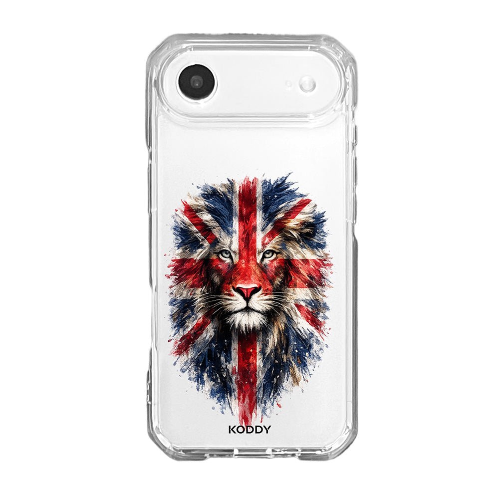 Union Jack Lion UK Phone Case-KODDY aesthetic iphone case UK