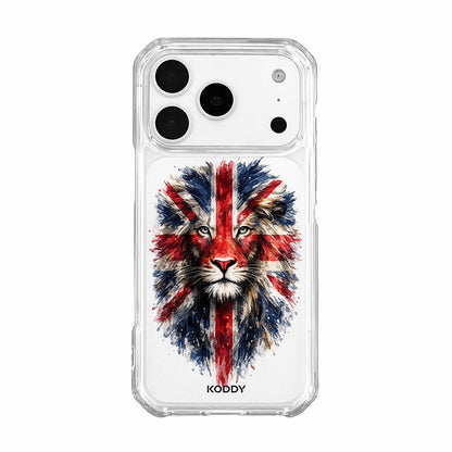 Union Jack Lion UK Phone Case-KODDY aesthetic iphone case UK