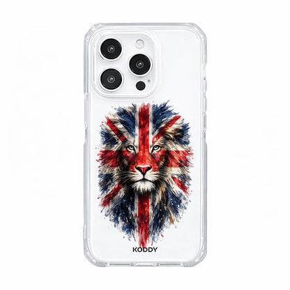 Union Jack Lion UK Phone Case-KODDY aesthetic iphone case UK