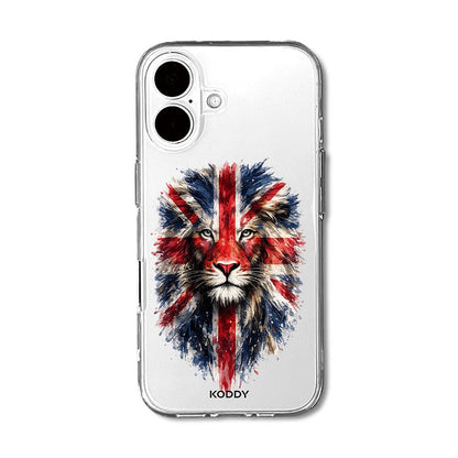 Union Jack Lion UK Phone Case-KODDY aesthetic iphone case UK