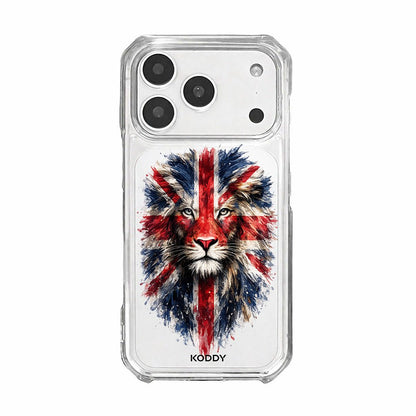 Union Jack Lion UK Phone Case-KODDY aesthetic iphone case UK