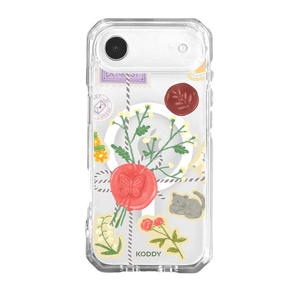 Wax Seal Gift Clear Phone Case-KODDY aesthetic iphone case UK