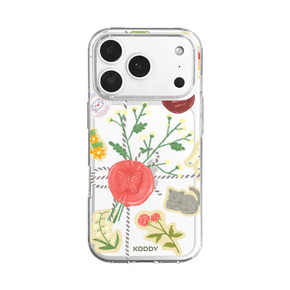 Wax Seal Gift Clear Phone Case-KODDY aesthetic iphone case UK