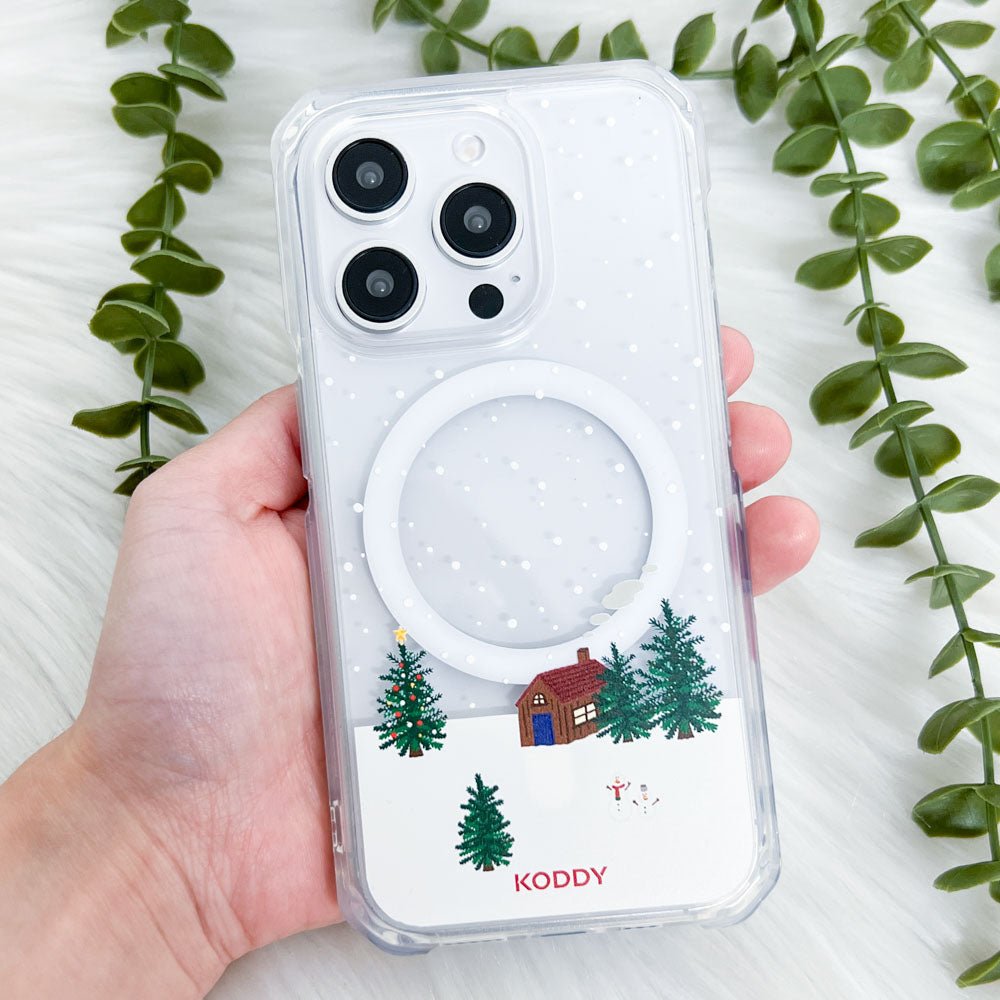 White Christmas Phone Case - KODDY