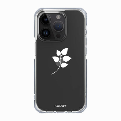 White Leaves Phone Case - KODDY