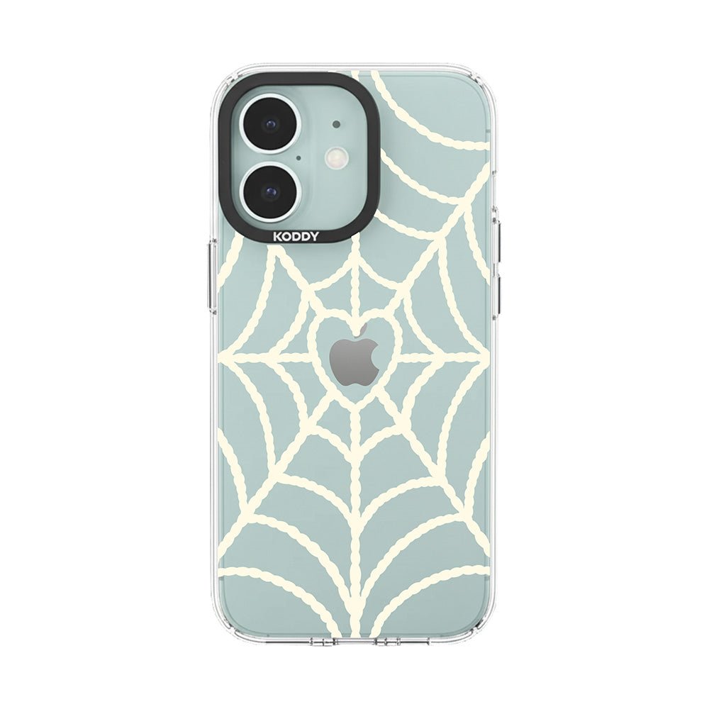 White Spider Web iPhone Case - KODDY