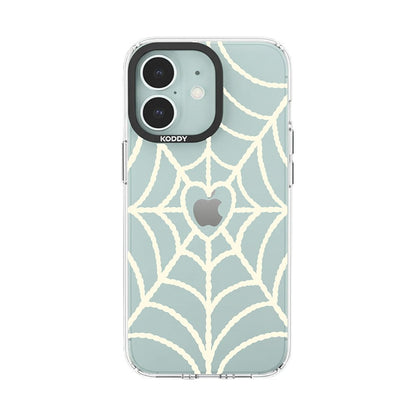 White Spider Web iPhone Case - KODDY