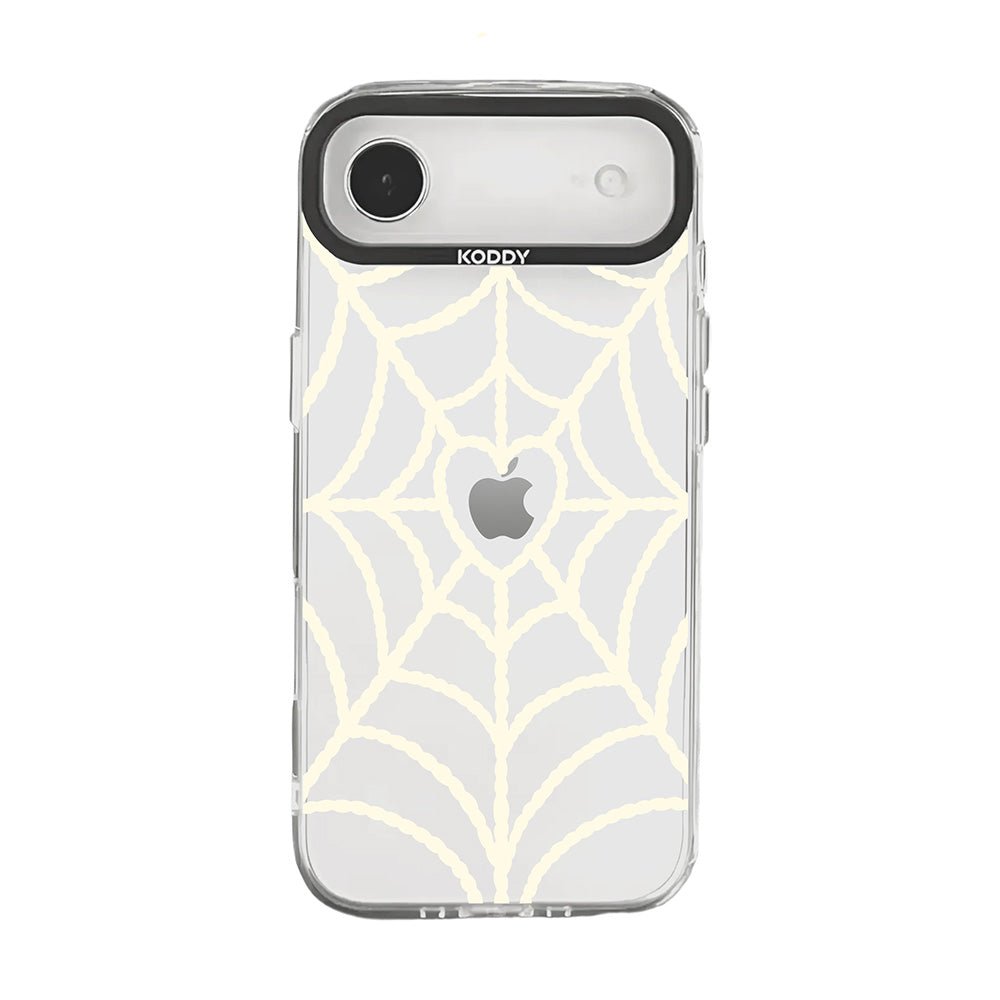 White Spider Web iPhone Case - KODDY
