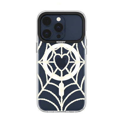 White Spider Web iPhone Case - KODDY