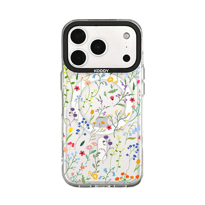 Wild Flowers Clear iPhone Case - KODDY