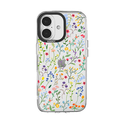 Wild Flowers Clear iPhone Case-KODDY