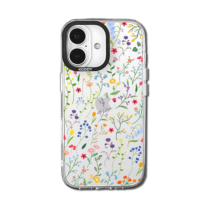 Wild Flowers Clear iPhone Case - KODDY