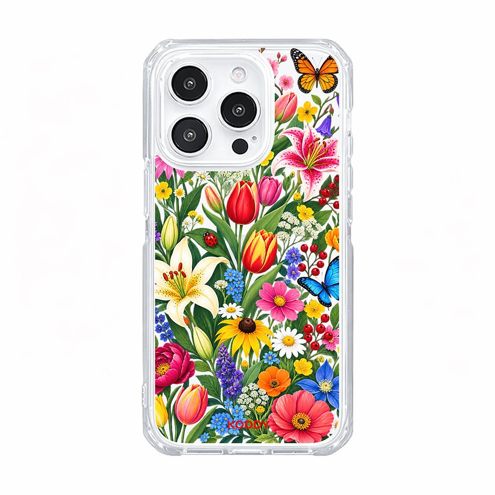 Wildflower and Butterfly Garden Phone Case