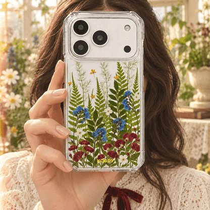 Wildflower Garden Aesthetic Phone Case-KODDY aesthetic iphone case UK