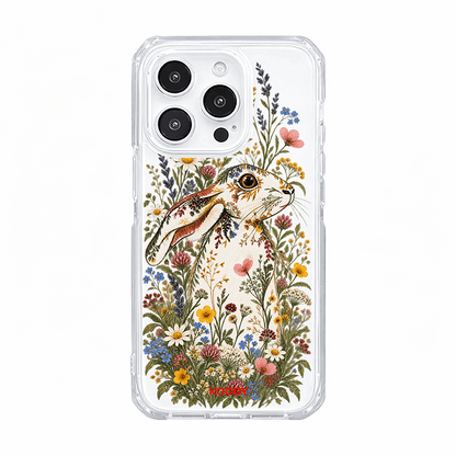 Wildflower Rabbit Aesthetic Phone Case