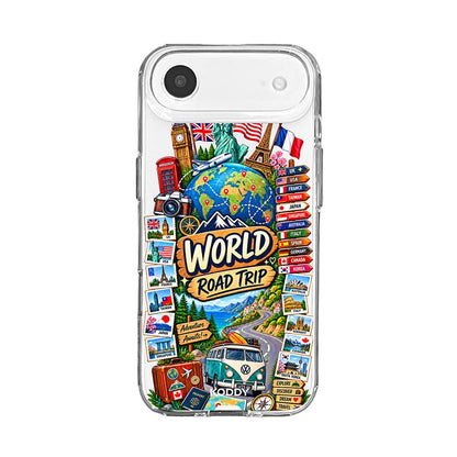 World Road Trip Travel Phone Case