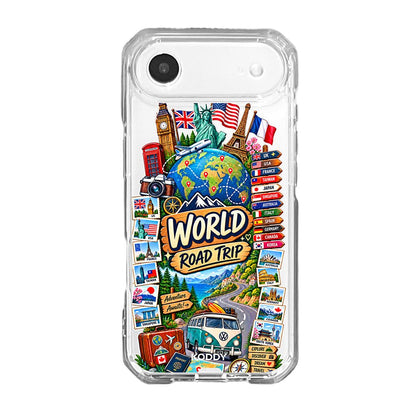 World Road Trip Travel Phone Case