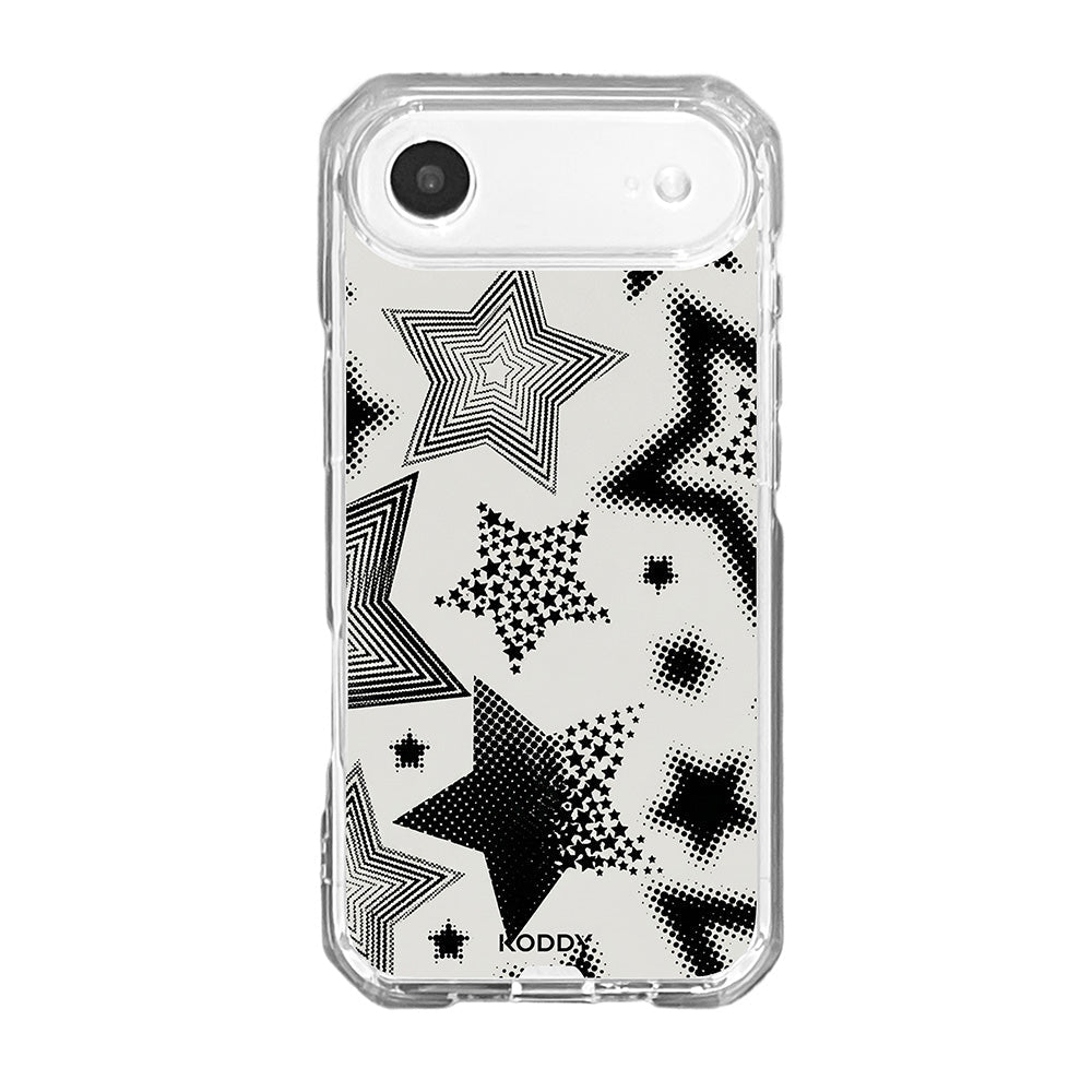 Y2K Starburst Aesthetic Clear Phone Case