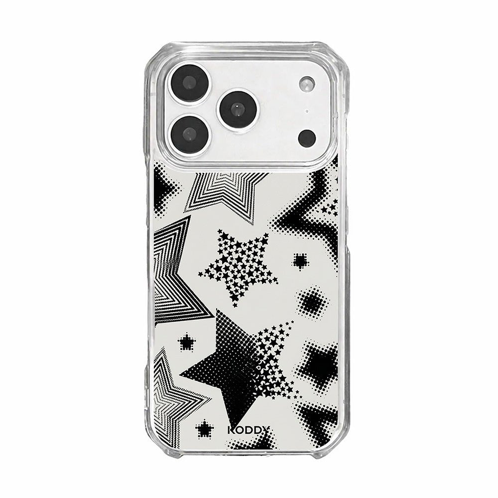 Y2K Starburst Aesthetic Clear Phone Case