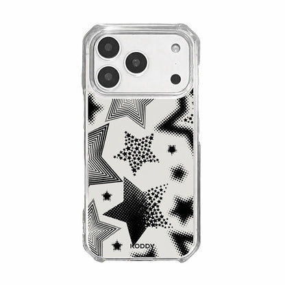 Y2K Starburst Aesthetic Clear Phone Case