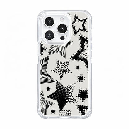 Y2K Starburst Aesthetic Clear Phone Case